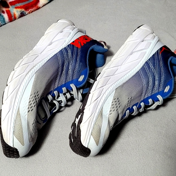 Women’s hokas size 9, Gray and Blue, Mauve Insoles. - Picture 4 of 5